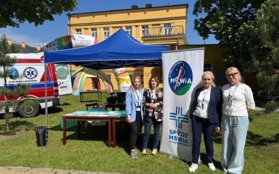 Dbamy o zdrowie podczas wydarzenia w Koszęcinie